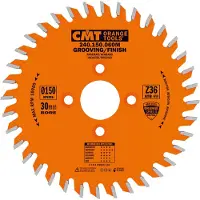 Cmt CNC-koneiden urajyrsinpäät 240.150.060M; 150X32,2X30; Z36