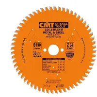 Cmt Katkaisulaikka metalli 226; 190x2,0x30; Z64; 0°