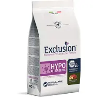 Exclusion Hypoallergenic Kuivarehu keskikokoisille ja suurille allergikoille hevosenlihalla ja perunalla, M/L, 2kg