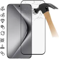 Mtp Products Huawei Pura 70 Pro/70 Ultra Koko Peittävä Panssarilasi - 9H - Musta Reuna