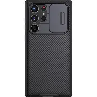 NILLKIN CamShield Pro Samsung Galaxy S22 Ultra 5G Hybridikotelo - Musta
