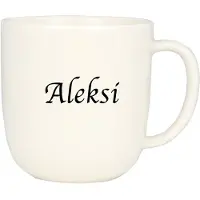 Kultakeramiikka Aleksi nimimuki