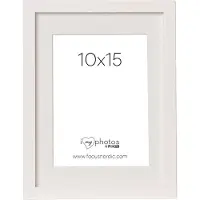 Focus Vivaldi White 10x15 valokuvakehys