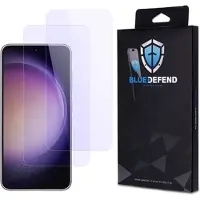 BlueDefend Samsung Galaxy S23 5G Anti-Blue Light karkaistu lasi näytönsuoja - 2 kpl.