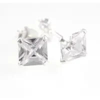 Silver Bar 3421 CZ 3x3 cm hopeakorvakorut