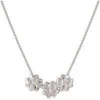 Nomination Armonica hopeakaulakoru Rich zirkonioilla Four Leaf Clover Silver 241305/001