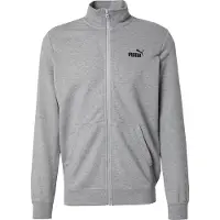 Puma Urheilullinen collegetakki 'Essentials No. 1' harmaa / musta