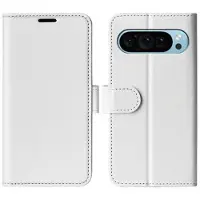Mtp Products Google Pixel 9/9 Pro Lompakkokotelo Magneettisella Sulkijalla - Valkoinen