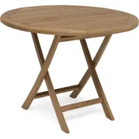 Hillerstorp 4211203004 Nova Ø100 cm Ruskea pöytä