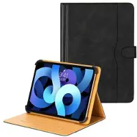 Mtp Products Yleismaailmallinen kaksivärinen nahkainen tablettikotelo - 11-12.4 - musta
