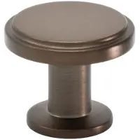 Beslag Design Uno Nuppi 30 Mm Burnished Brass - Nupit ja ovenkahvat Kiillotettu messinki - 343309-11