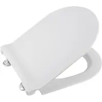 GSI Slim WC-istuinkansi softclose-toiminnolla, valkoinen