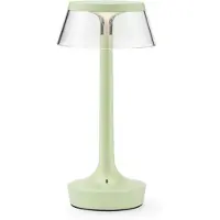 Flos Design-pöytävalaisin Bon jour unplugged, himmennettävä, Vihreä, Eteinen, Synteettinen materiaali, Design