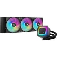 DeepCool LE360 V2 360mm ARGB -nestejäähdytin, musta