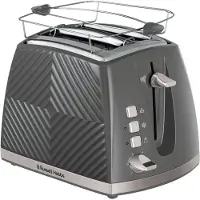 Russell Hobbs Groove Gris 26392-56 Paahdin 2 Paahtoleipäpaikat
