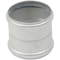 Blücher double slip coupling 110mm ss/316