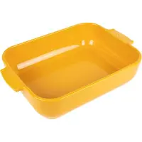 Peugeot Appolia keramiikkavuoka 40x27 cm Saffron yellow
