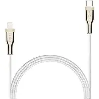 FIXED | Braided Cable USB-C/Lightning, 2 m | FIXDB-CL2-WH