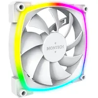 Montech AX120 PWM, Tuuletinmoduuli, 12 cm, 720 RPM, 1760 RPM, Valkoinen (AX120 PWM White)