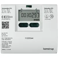 Kamstrup Varmemåler MULTICAL 403 1,5M³/H / 110mm / 3/4 med batteri for returmontage