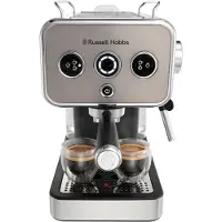 Russell Hobbs Distinctions Espresso Machine 1350W - Silver - 15 BAR