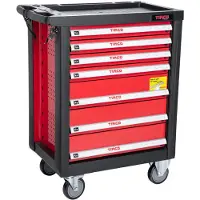 Timco 7 ltk 221-osainen työkaluvaunu työkaluilla