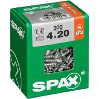 Spax TX 4x20 uppokanta yleisruuvi