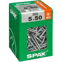 Spax TX 5x50 uppokanta yleisruuvi