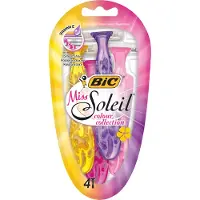 BIC Miss Soleil Colour Collection 4 partahöylän pakkaus - 4 kpl