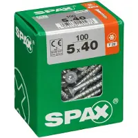 Spax TX 5x40 uppokanta yleisruuvi