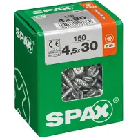 Spax TX 4,5x30 uppokanta yleisruuvi
