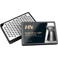 H&N Finale Maxx Light 4,49 mm 0,51g 200 kpl ilma-ase luoti