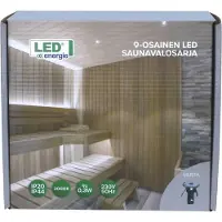 LED energie 9-os saunavalosarja (teflon)