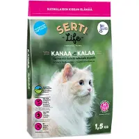 Sertilife 1,5 kg kanaa ja kalaa kissan täysravinto