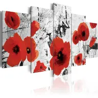 Artgeist Scarlet Flowers taulusetti