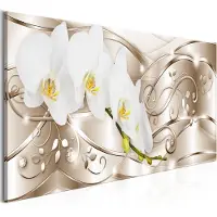 Artgeist Flowering Narrow Beige taulu