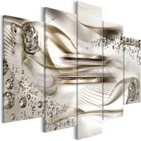 Artgeist Underwater Harp Wide Brown taulusetti