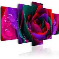 Artgeist Multicoloured Rose taulusetti