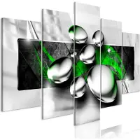 Artgeist Shiny Stones Wide Green taulusetti