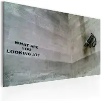 Artgeist Mitä Sinä Tuijotat? (Banksy) taulu