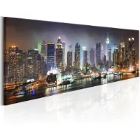 Artgeist White Reflections In New York taulu
