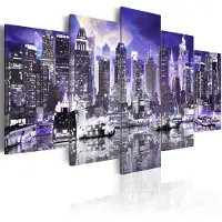 Artgeist Moonlit Night In New York City taulusetti