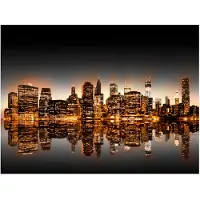 Artgeist New York and gold fototapetti