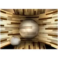Kärkkäinen Artgeist Wooden Orbit fototapetti