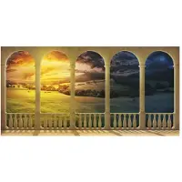 Artgeist Dream about magical fields fototapetti XXL