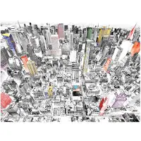 Artgeist Sketch of New York fototapetti