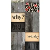 Artgeist Wooden Inscription fototapetti