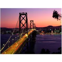 Artgeist Charming evening in San Francisco fototapetti