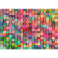 Kärkkäinen Artgeist Colourful Boxes fototapetti