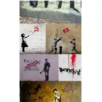 Artgeist Banksy - A Collage fototapetti